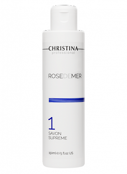 Christina Rose de Mer Savon Supreme – Очищающее мыло (шаг 1), 150 мл