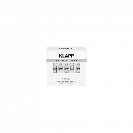KLAPP SKIN BOOST Концентрат CAVIAR, 5 × 2 мл