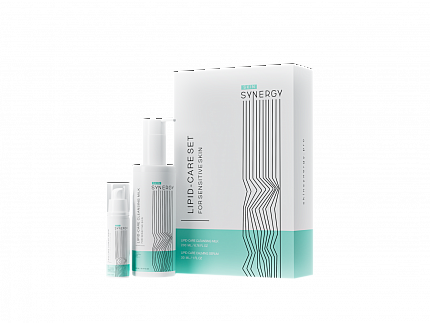 Skin Synergy НАБОР ДЛЯ ЧУВСТВИТЕЛЬНОЙ КОЖИ LIPID-CARE SET, набор