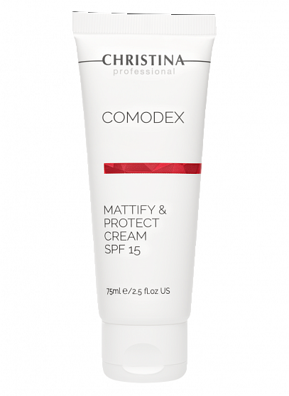 Christina Comodex Mattify & Protect Cream SPF 15 – Матирующий защитный крем SPF 15, 75 мл