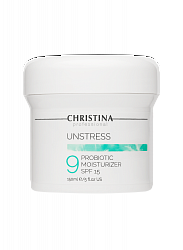 Christina Unstress Probiotic Moisturizer SPF 15 – Увлажняющий крем с пробиотическим действием SPF 15 (шаг 9), 150 мл