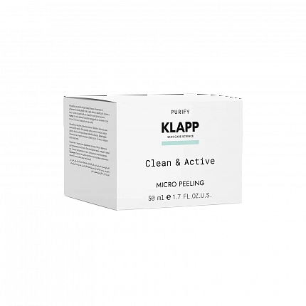 KLAPP CLEAN & ACTIVE Микропилинг, 50 мл