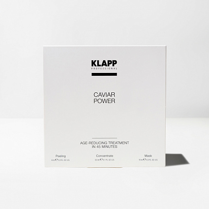 KLAPP CAVIAR POWER Процедурный набор «Энергия икры», 1 шт